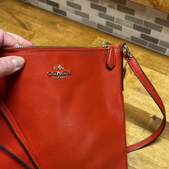 Coach Vibrant Red Crossbody Bag - Picture 14 of 14